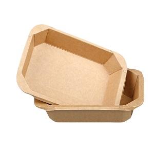 Rectangle Octagonal Kraft Paper Box with Lid