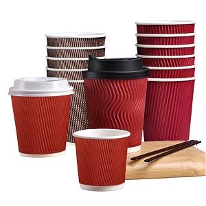Ripple wall paper cups Ripple wall paper cups